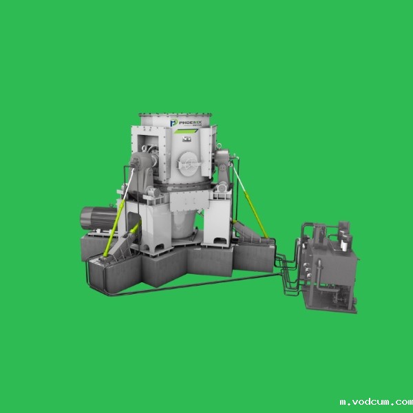 立式辊压制砂机