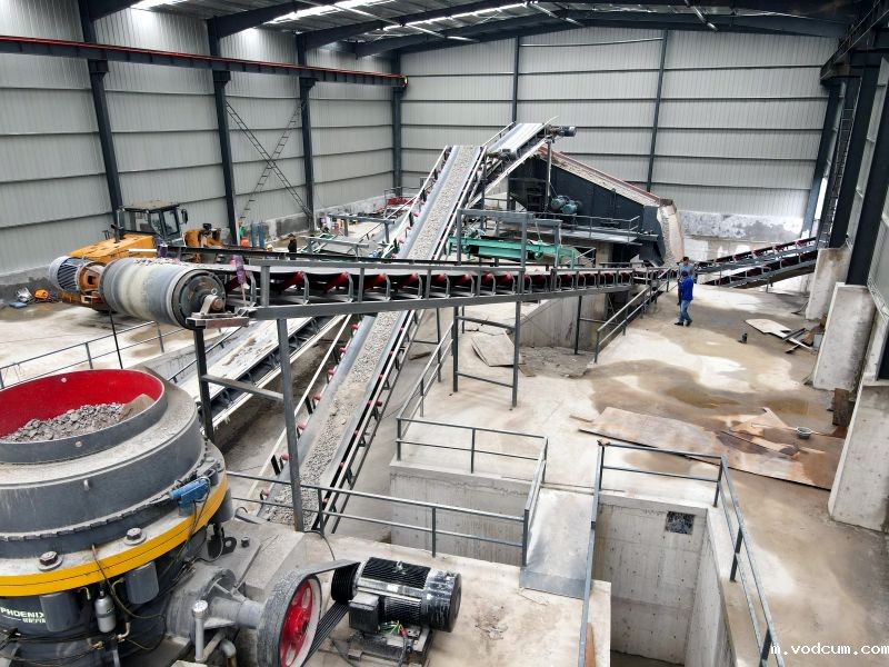 混凝土块破碎生产线